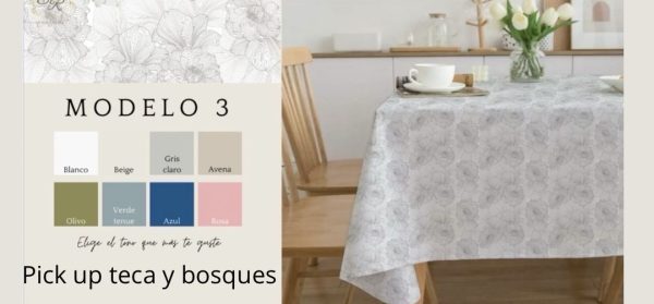Mantel Beige - 10/12 personas - Imagen 2