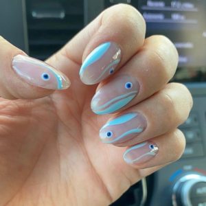 Paquete de manicure con extension de uñas en gel